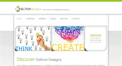 Desktop Screenshot of deltrondesigns.com